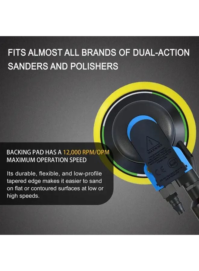 2 Inch 5 Inch Hook and Loop Backing Pad for Air Sander and Car Polisher - Image 4